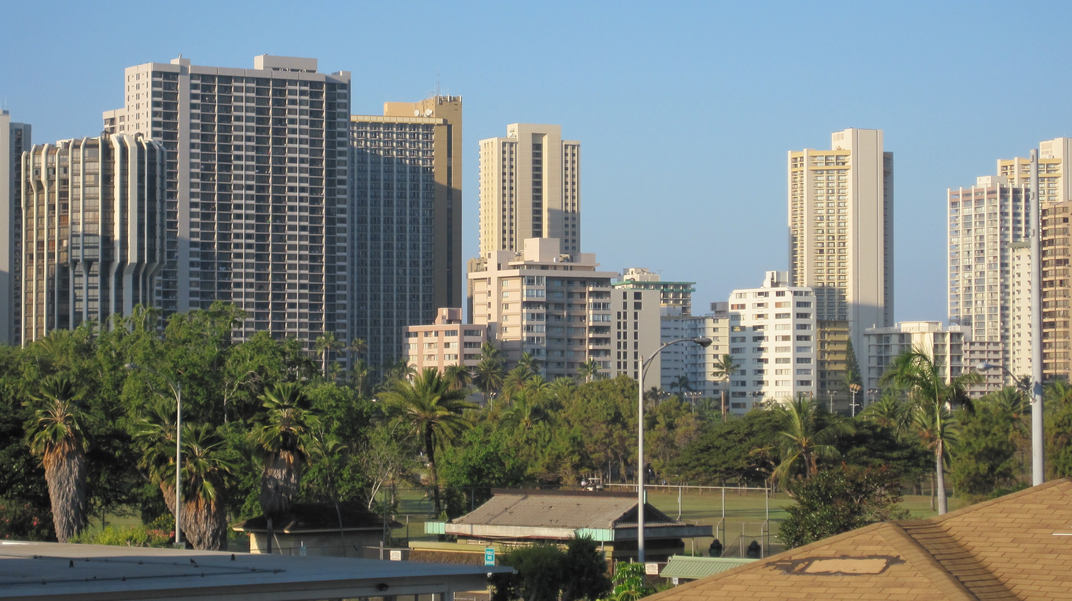 Honolulu skyline where we serve