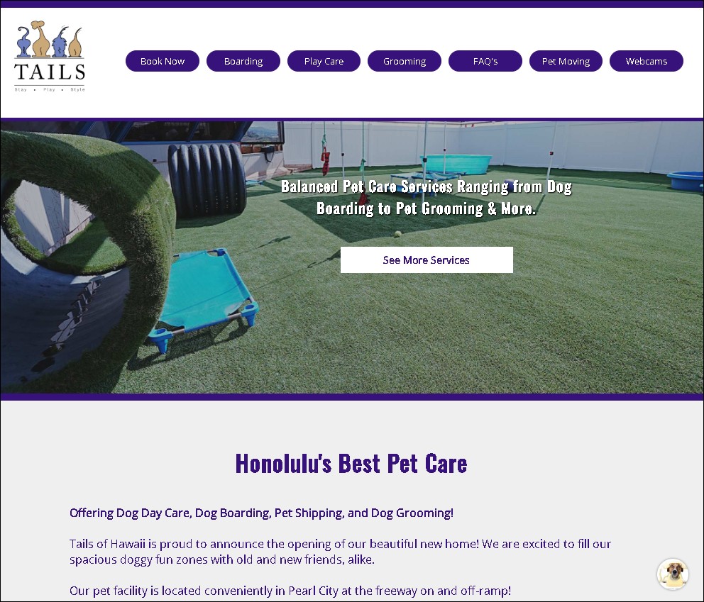 Tails of Hawaii website
